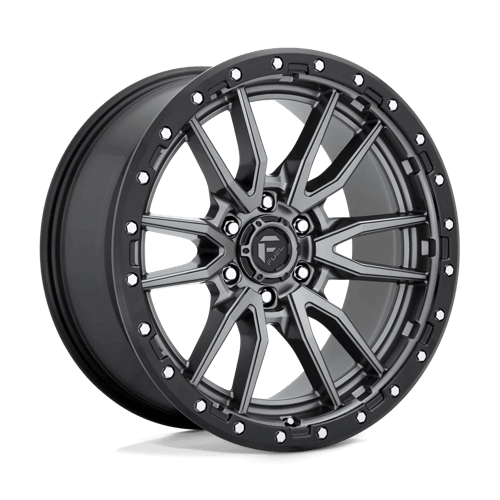 FUEL D680 REBEL Matte Gunmetal Black Bead Ring