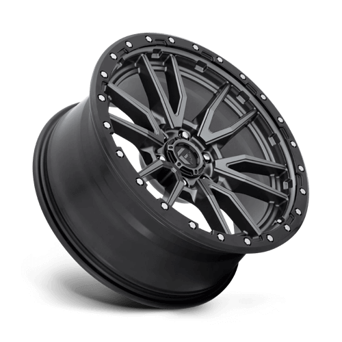 FUEL D680 REBEL Matte Gunmetal Black Bead Ring
