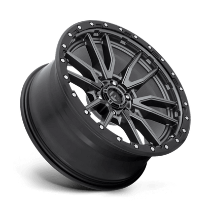 FUEL D680 REBEL Matte Gunmetal Black Bead Ring