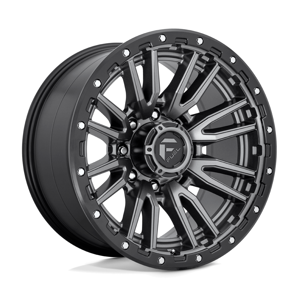 FUEL D680 REBEL Matte Gunmetal Black Bead Ring
