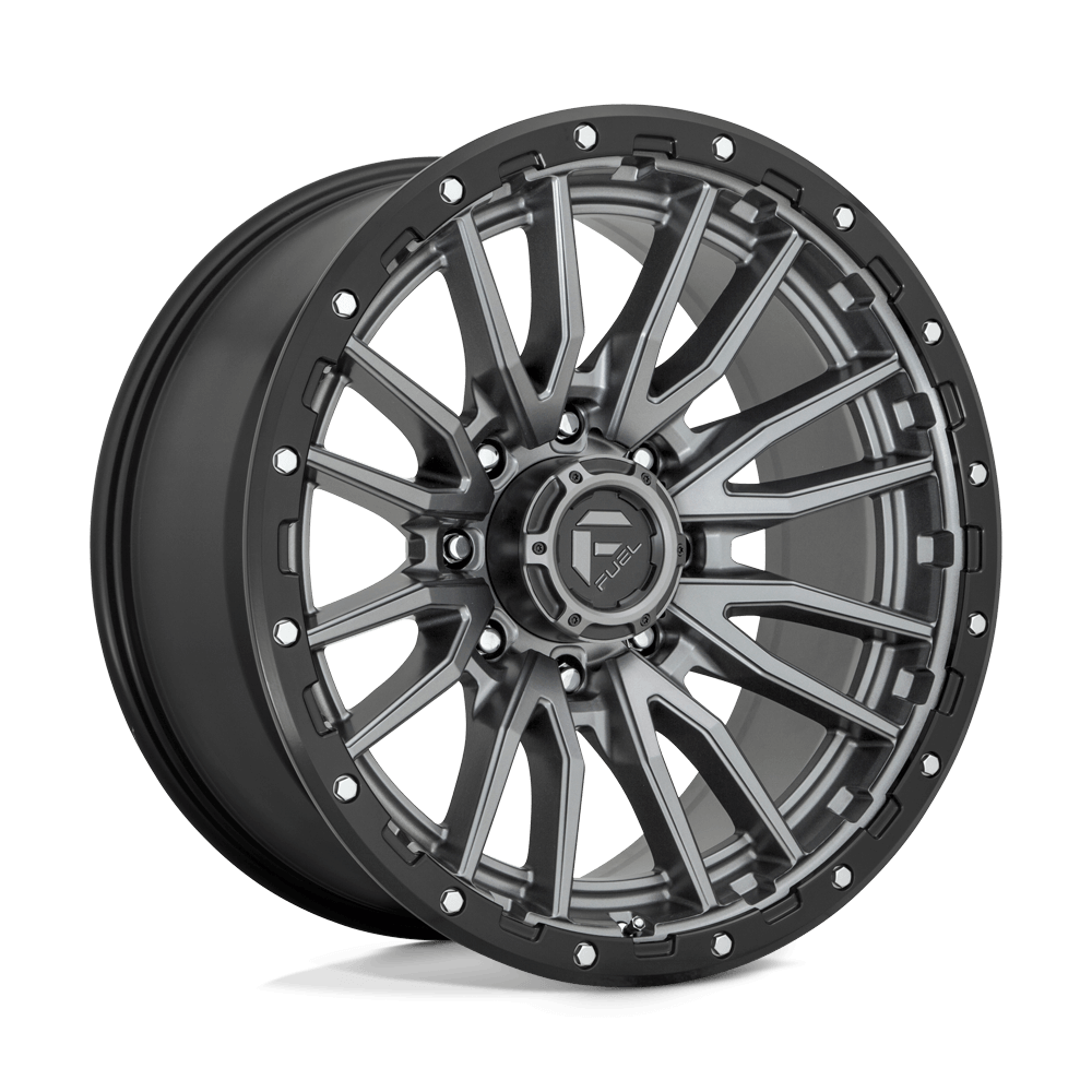 FUEL D680 REBEL Matte Gunmetal Black Bead Ring