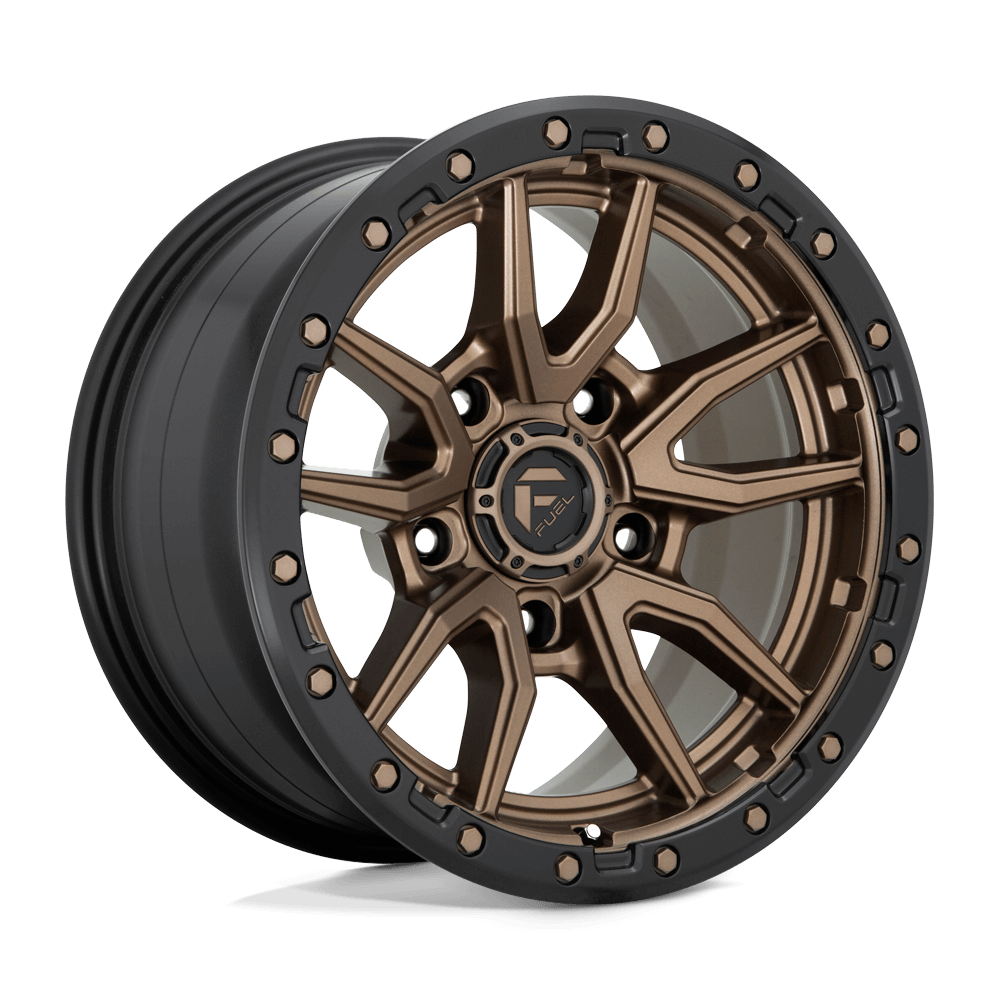 FUEL D681 REBEL Matte Bronze Black Bead Ring
