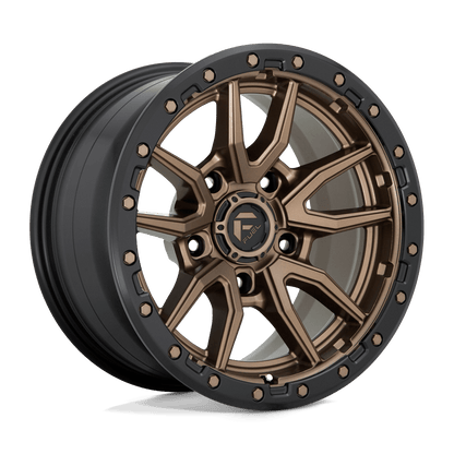 FUEL D681 REBEL Matte Bronze Black Bead Ring