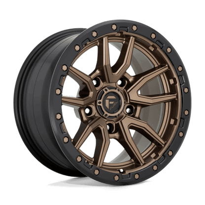 FUEL D681 REBEL Matte Bronze Black Bead Ring