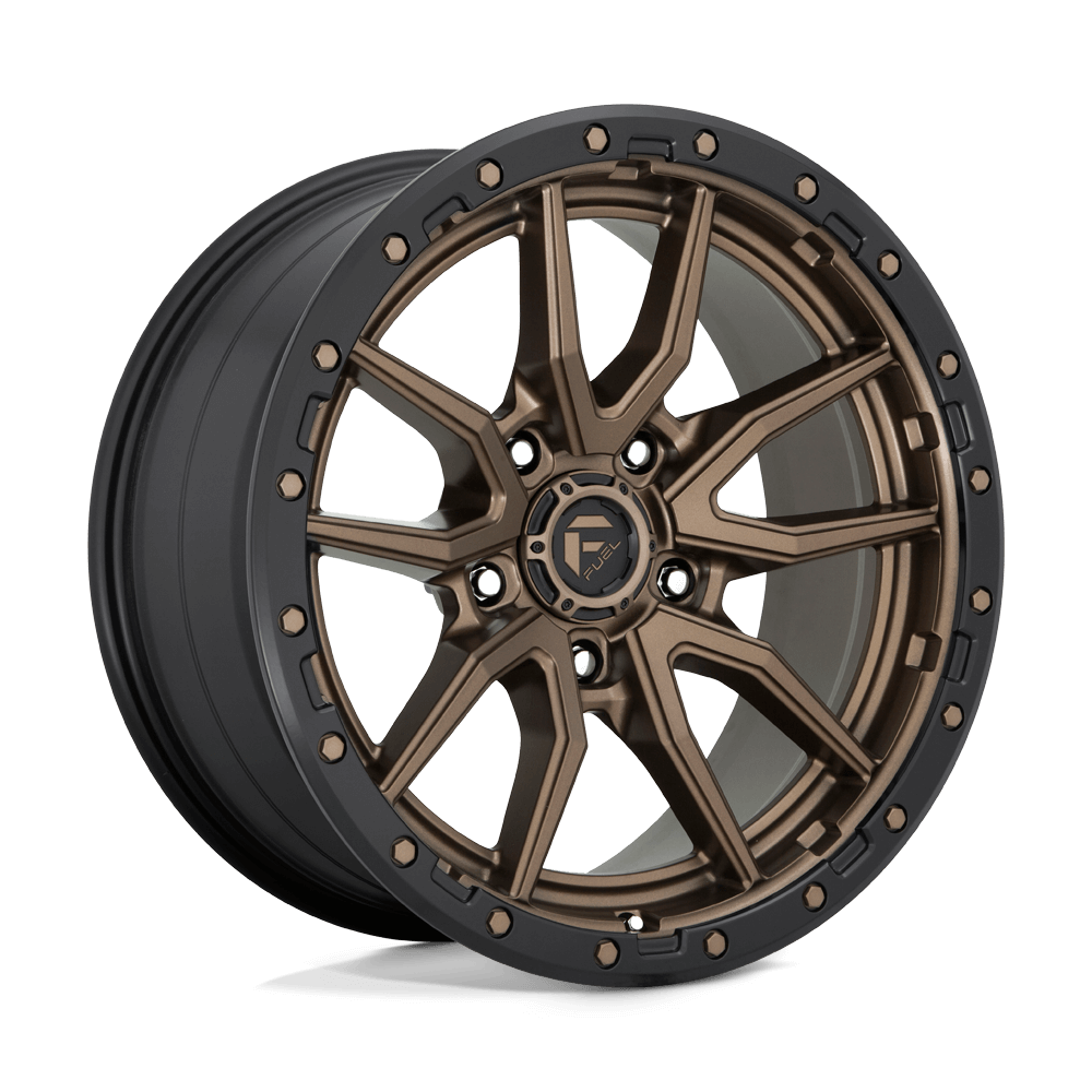 FUEL D681 REBEL Matte Bronze Black Bead Ring