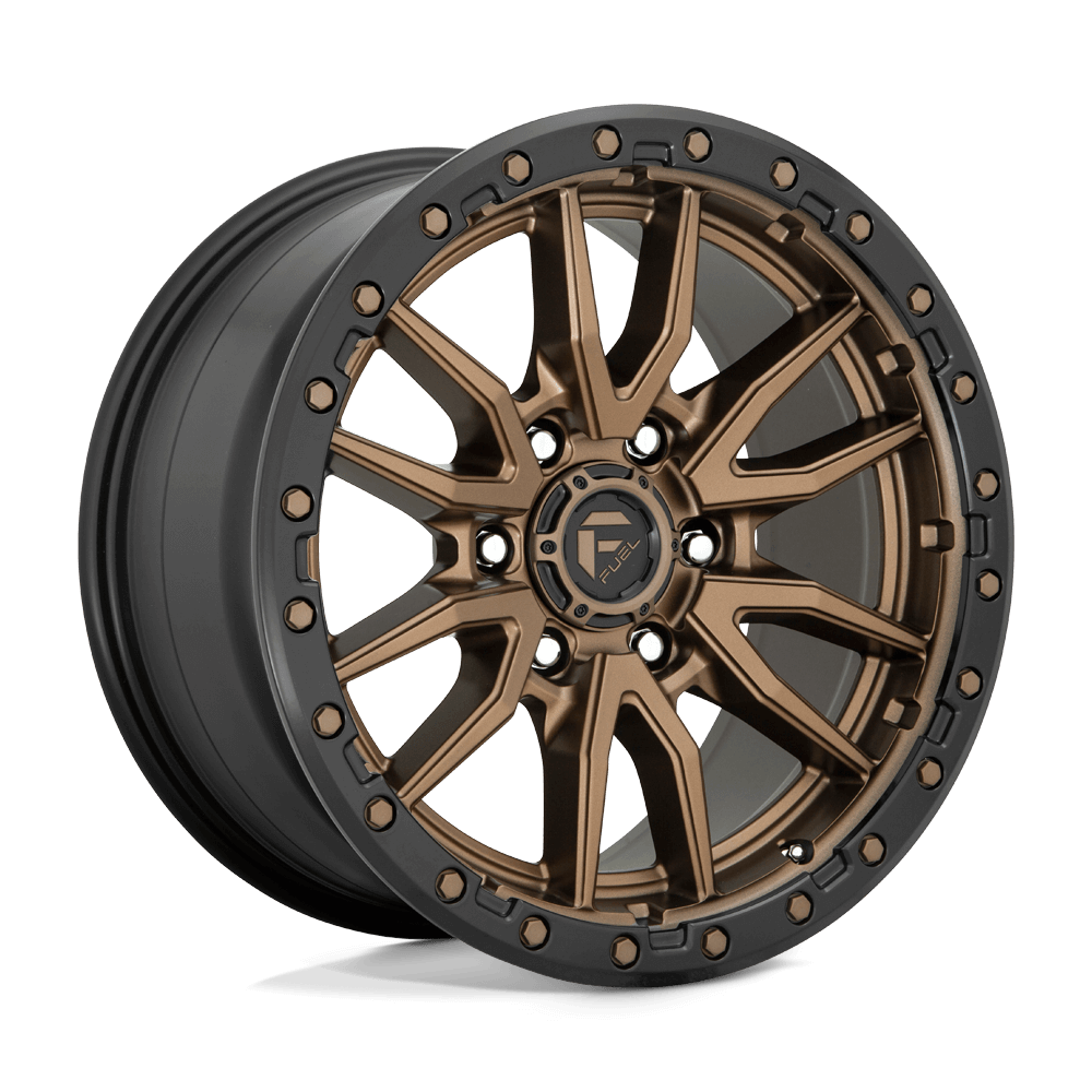 FUEL D681 REBEL Matte Bronze Black Bead Ring