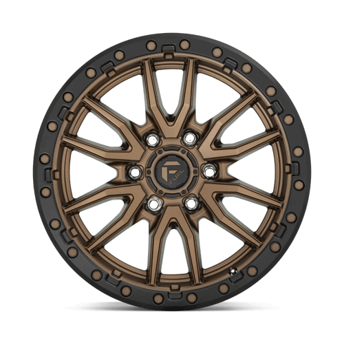 FUEL D681 REBEL Matte Bronze Black Bead Ring