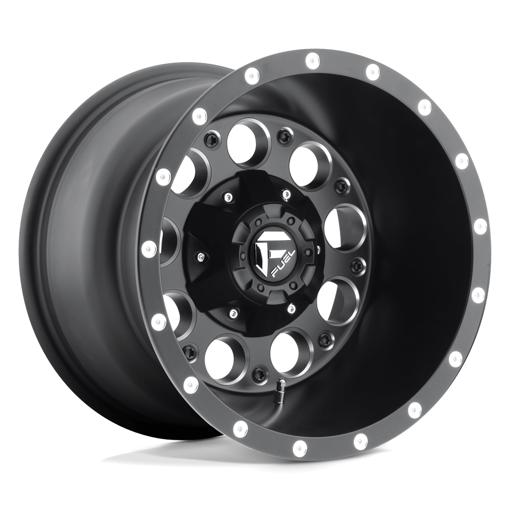 FUEL D525 REVOLVER Matte Black Milled