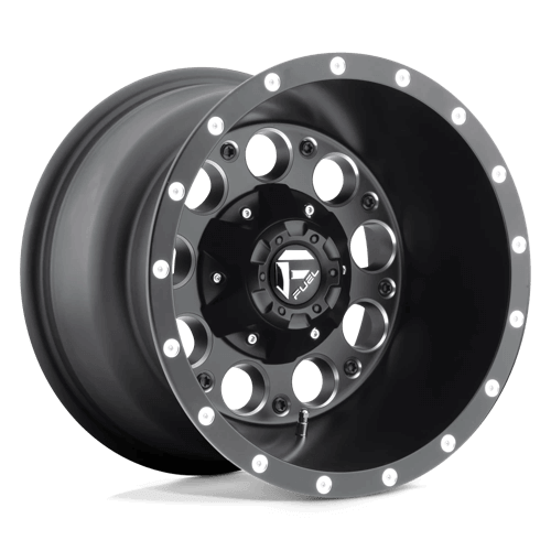 FUEL D525 REVOLVER Matte Black Milled