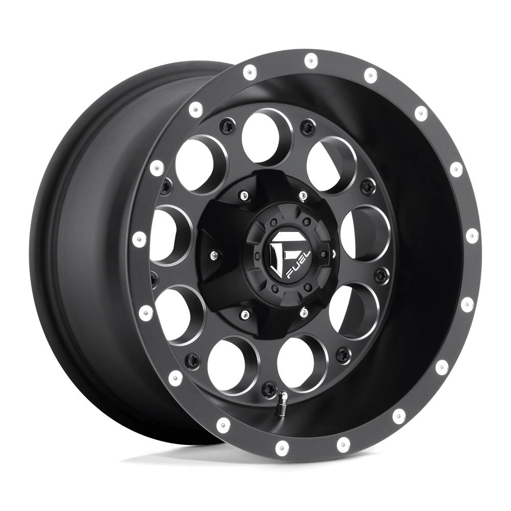 FUEL D525 REVOLVER Matte Black Milled