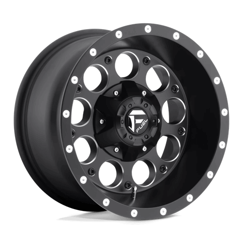 FUEL D525 REVOLVER Matte Black Milled