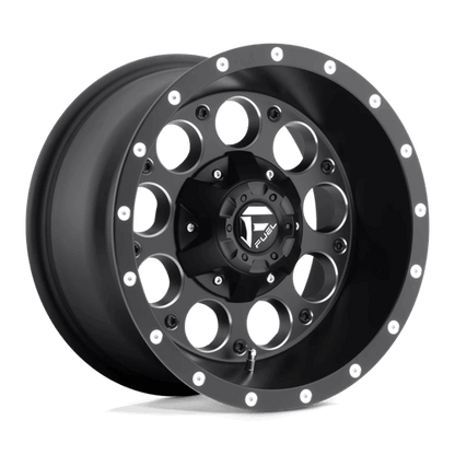 FUEL D525 REVOLVER Matte Black Milled