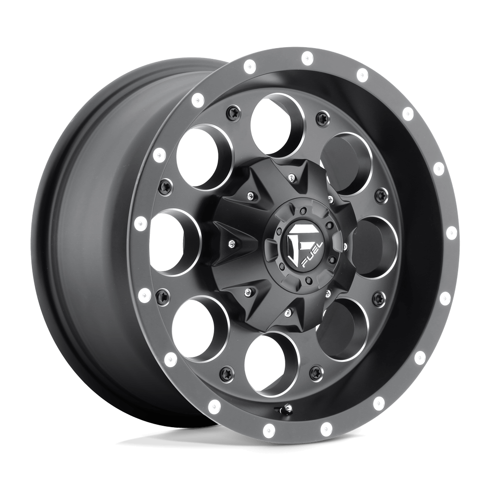FUEL D525 REVOLVER Matte Black Milled