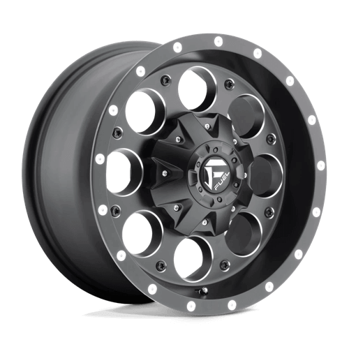 FUEL D525 REVOLVER Matte Black Milled