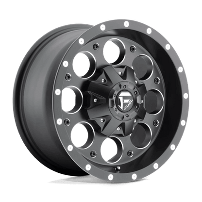 FUEL D525 REVOLVER Matte Black Milled