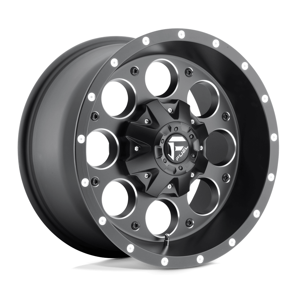 FUEL D525 REVOLVER Matte Black Milled
