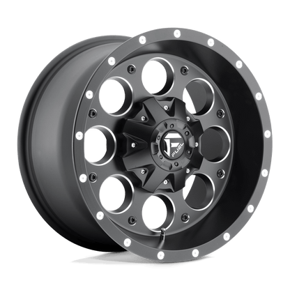 FUEL D525 REVOLVER Matte Black Milled