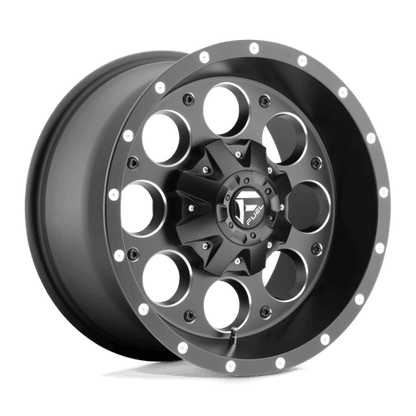 FUEL D525 REVOLVER Matte Black Milled