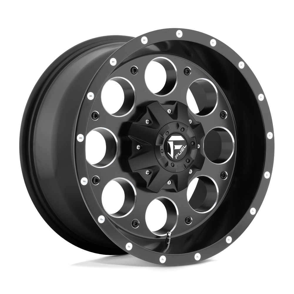 FUEL D525 REVOLVER Matte Black Milled