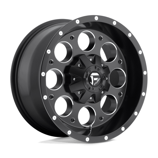FUEL D525 REVOLVER Matte Black Milled