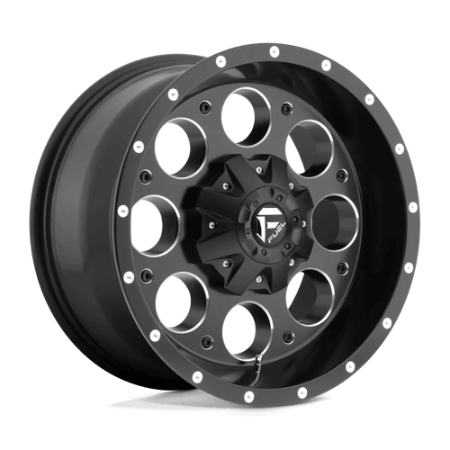 FUEL D525 REVOLVER Matte Black Milled