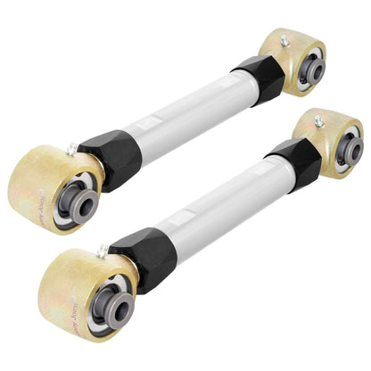 ROCKJOCK 21-C Bronco Rocknut Billet Aluminum Johnny Joint Rear Upper Control Arm Set DoubI RJ-182501-101
