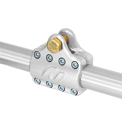 ROCKJOCK Currectlync Ram Assist Tie Rod Clamp Bracket 7075-T6 Billet Aluminum For 42Mm/1 I RJ-401000-101