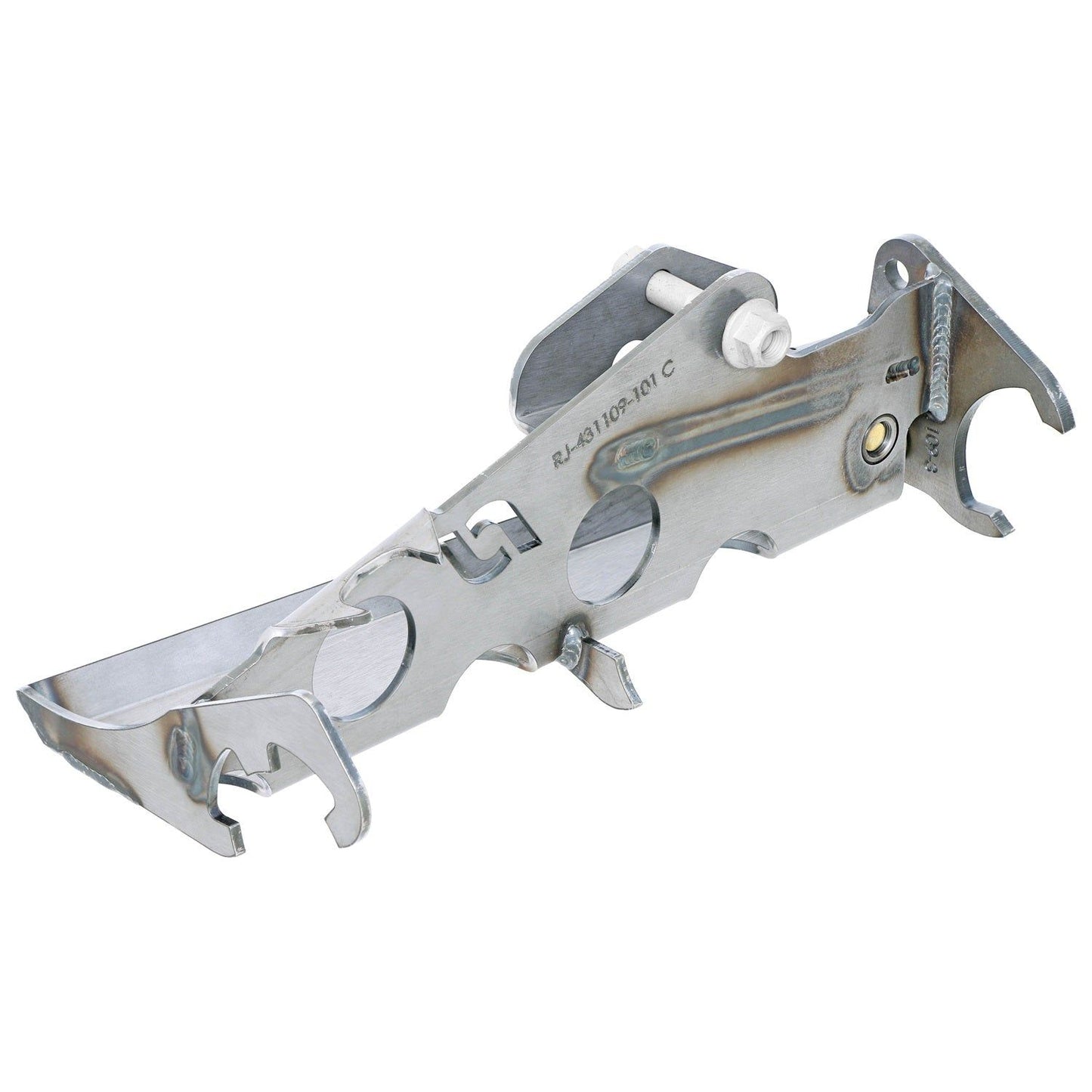 ROCKJOCK 07-18 Wrangler (Ram Assist) High Steer Trac Bar Relocation & Ram Assist Steering Mount I RJ-431109-103