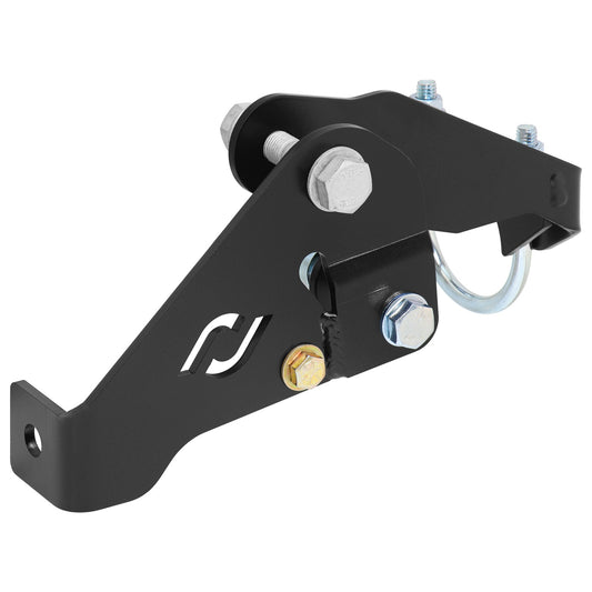 ROCKJOCK 07-18 Wrangler (Jl/Jt Trac Bar) High Steer Trac Bar & Steering Stabilizer Shock Relocation Bracket   I RJ-431111-103