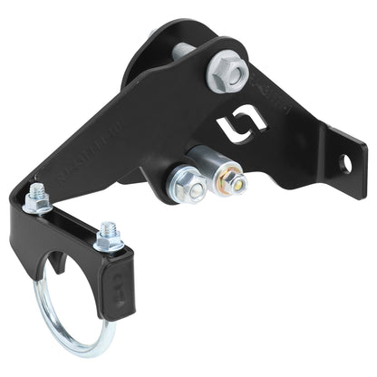 ROCKJOCK 07-18 Wrangler (Jl/Jt Trac Bar) High Steer Trac Bar & Steering Stabilizer Shock Relocation Bracket   I RJ-431111-103