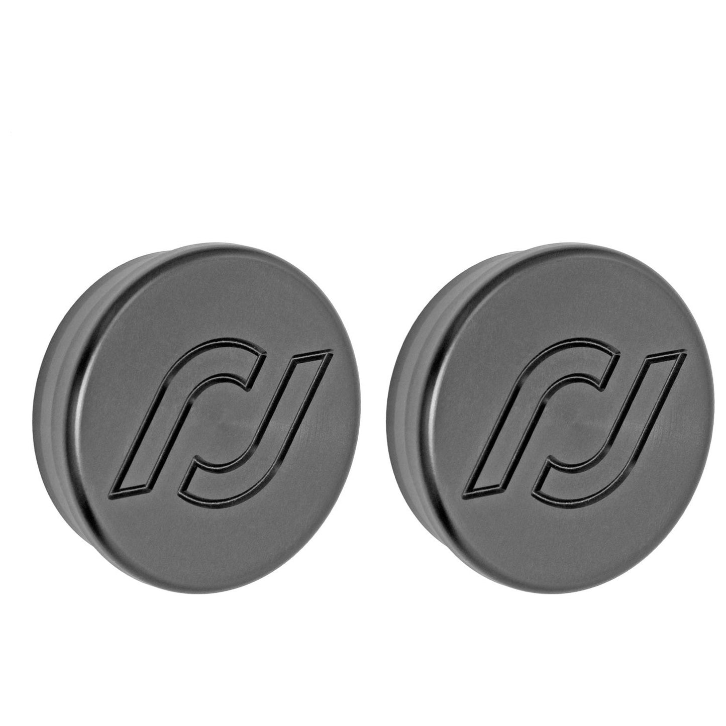 ROCKJOCK 18-C Wrangler/20-C Gladiator Frame Tube Plugs Frame Front Cnc Machined Black DelI RJ-600000-101