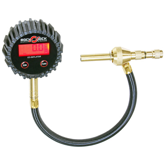ROCKJOCK Pro Digital Ez-Tire Deflator Beadlock Friendly W/Storage CaseI RJ-9029PRO