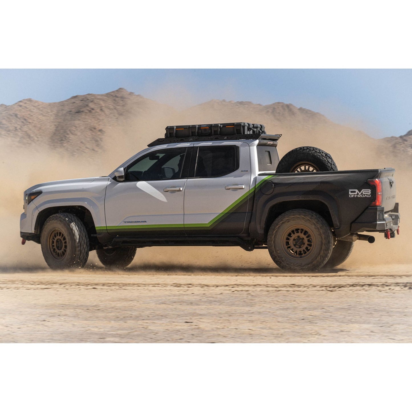DV8 OFF-ROAD | 2024 2025 Toyota Tacoma Double Cab Roof Rack  | RRTT1-04