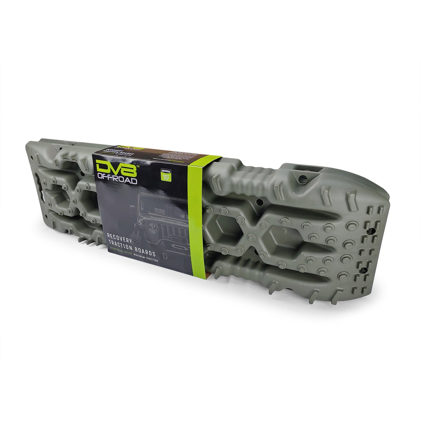 DV8 OFF-ROAD | Traction Boards With Carry Bag Green  | RTB1-01GN