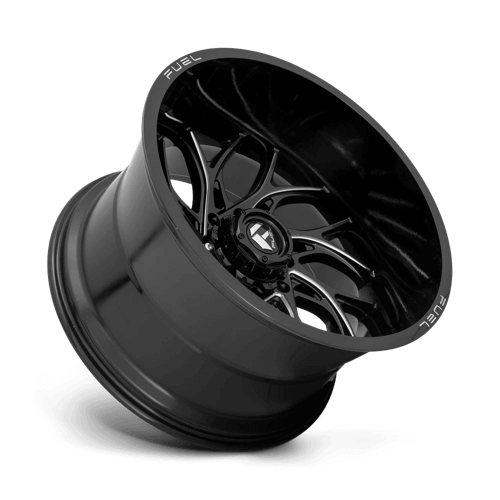FUEL D741 RUNNER Gloss Black Milled