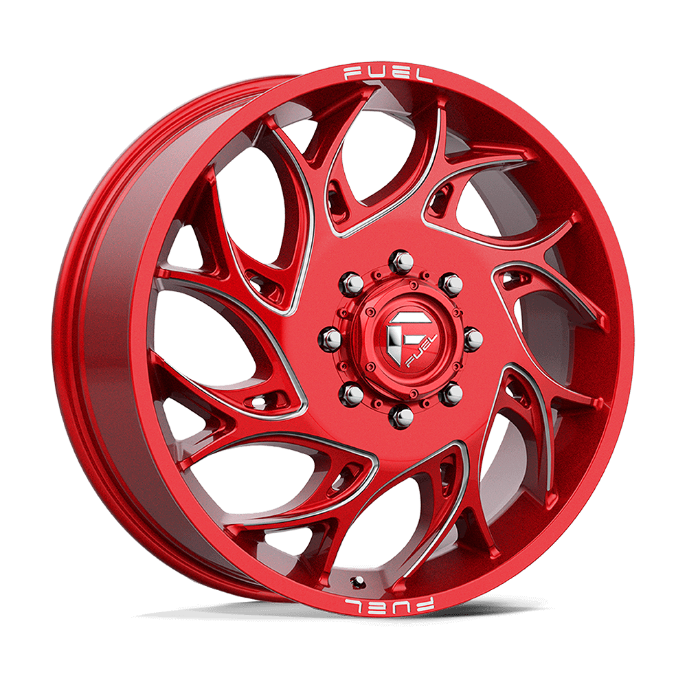 FUEL D742 RUNNER Candy Red Milled