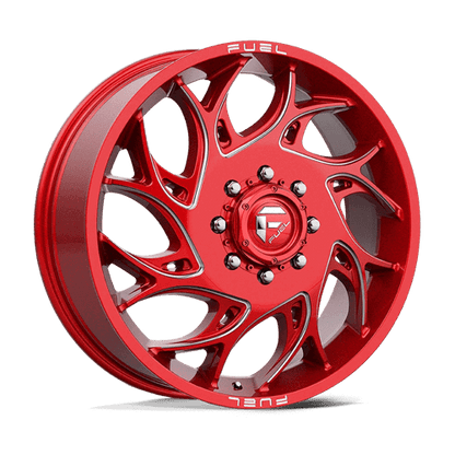 FUEL D742 RUNNER Candy Red Milled