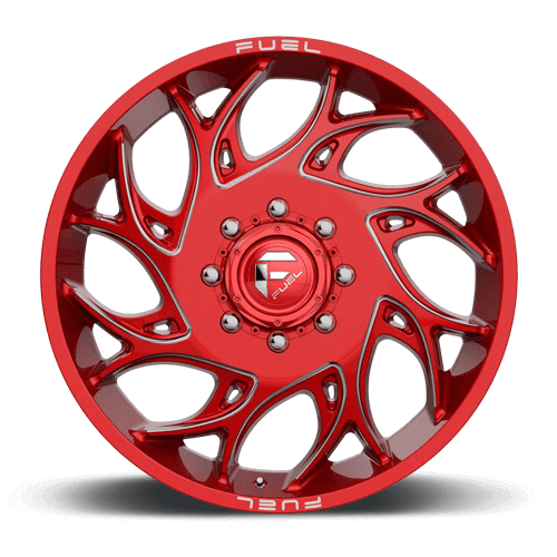 FUEL D742 RUNNER Candy Red Milled