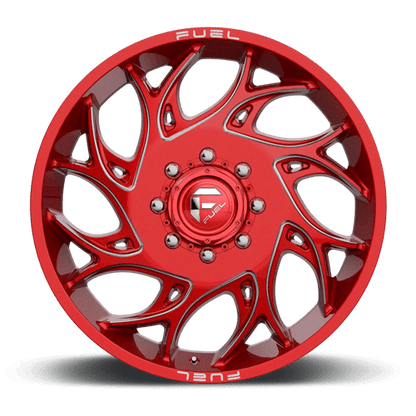 FUEL D742 RUNNER Candy Red Milled