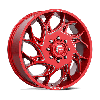 FUEL D742 RUNNER Candy Red Milled