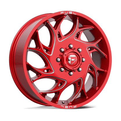 FUEL D742 RUNNER Candy Red Milled