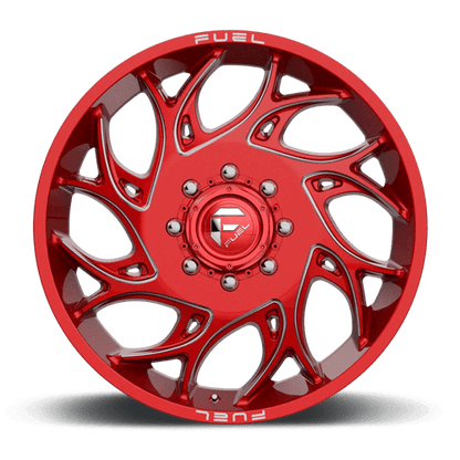 FUEL D742 RUNNER Candy Red Milled