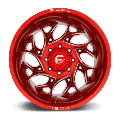 FUEL D742 RUNNER Candy Red Milled