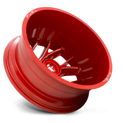 FUEL D742 RUNNER Candy Red Milled
