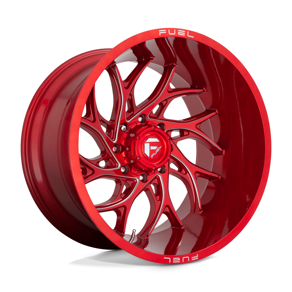 FUEL D742 RUNNER Candy Red Milled