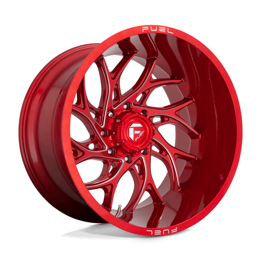 FUEL D742 RUNNER Candy Red Milled