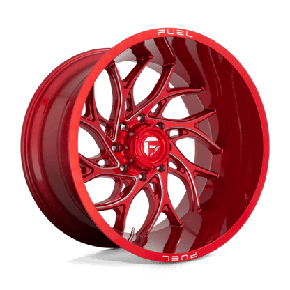 FUEL D742 RUNNER Candy Red Milled