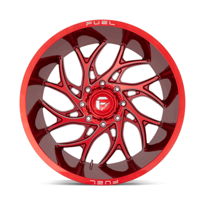 FUEL D742 RUNNER Candy Red Milled