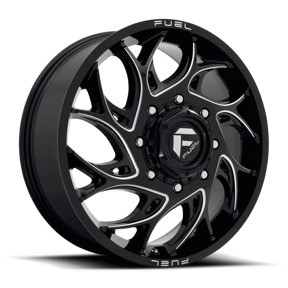 FUEL D741 RUNNER Gloss Black Milled