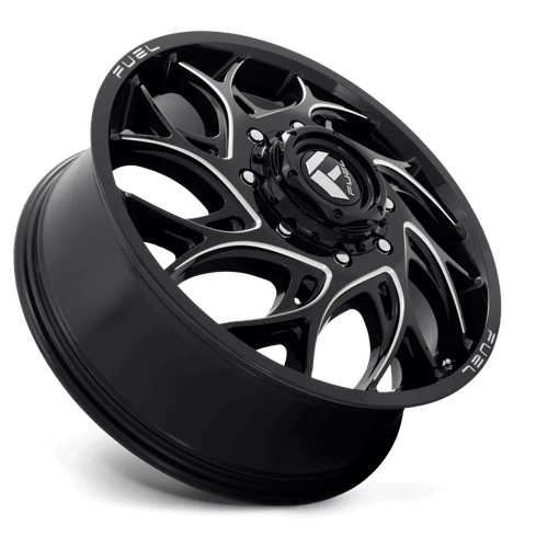 FUEL D741 RUNNER Gloss Black Milled